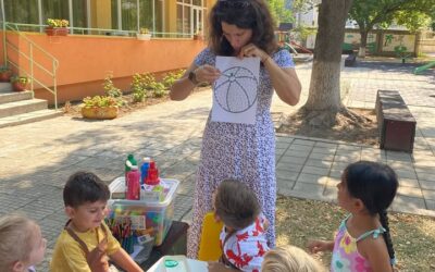 Шарено лято и игра с любимите боички 🎨🎨🎨